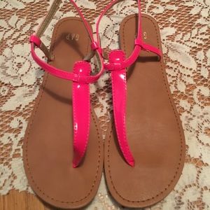 GAP Hot Pink Sandals